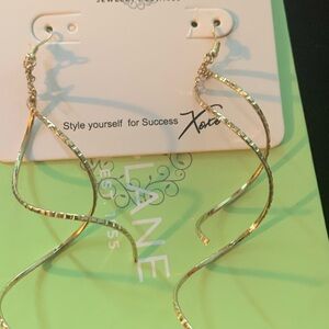 *NEW* Park Lane Twizzler Gold Spiral Earrings